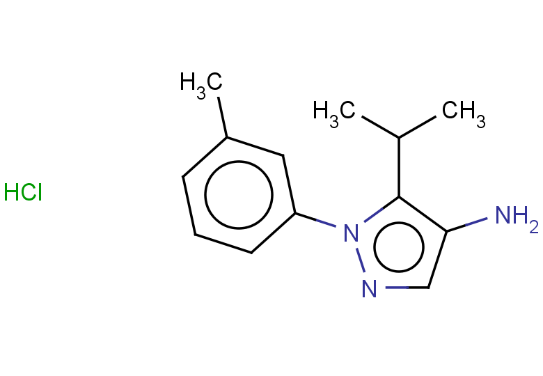 1-(3-methylphenyl)-5-(propan-2-yl)-1H-pyrazol-4-amine hydrochloride