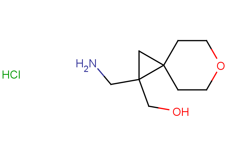 [1-(aminomethyl)-6-oxaspiro[2.5]octan-1-yl]methanol hydrochloride