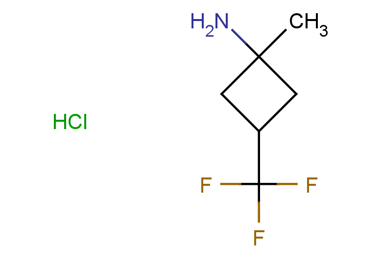 1-methyl-3-(trifluoromethyl)cyclobutan-1-amine hydrochloride, Mixture of diastereomers