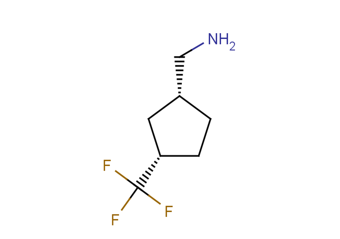 rac-1-[(1R,3S)-3-(trifluoromethyl)cyclopentyl]methanamine, cis