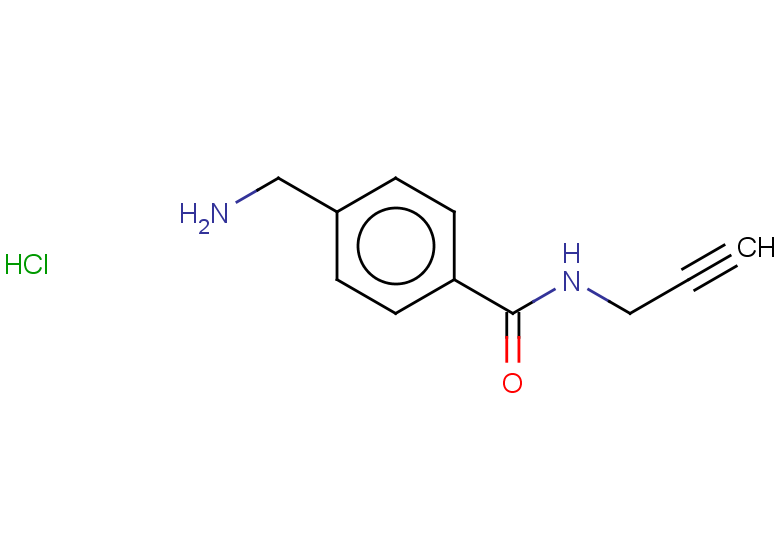 4-(aminomethyl)-N-(prop-2-yn-1-yl)benzamide hydrochloride