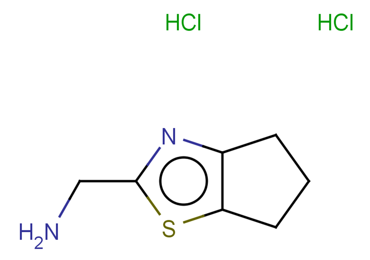 1-{4H,5H,6H-cyclopenta[d][1,3]thiazol-2-yl}methanamine dihydrochloride