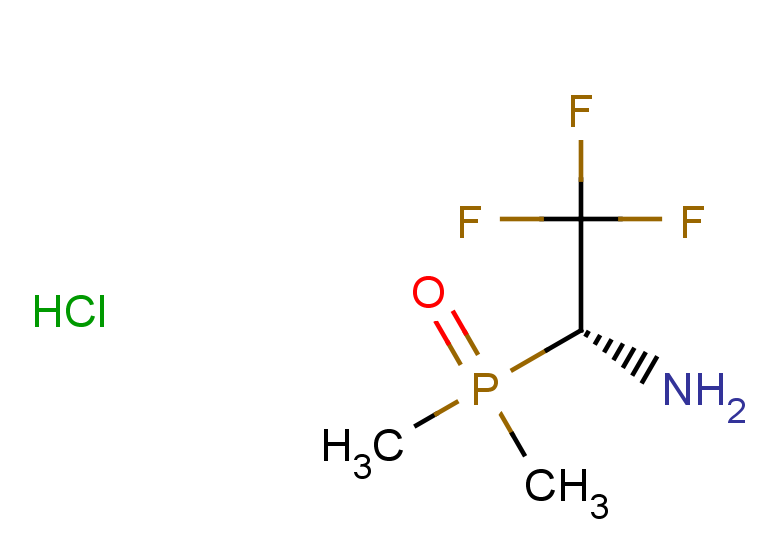 (1R)-1-(dimethylphosphoryl)-2,2,2-trifluoroethan-1-amine hydrochloride
