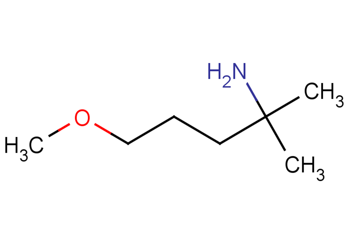 5-methoxy-2-methylpentan-2-amine