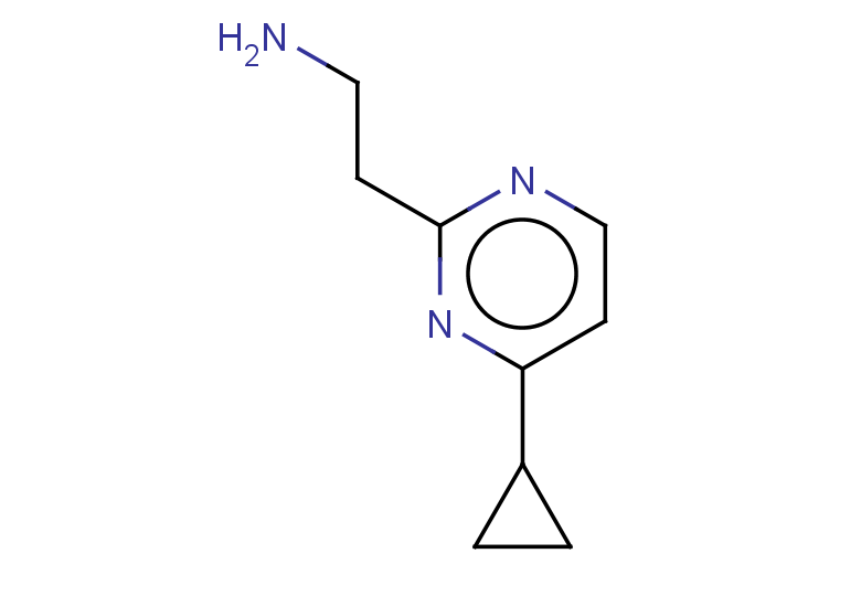 2-(4-cyclopropylpyrimidin-2-yl)ethan-1-amine