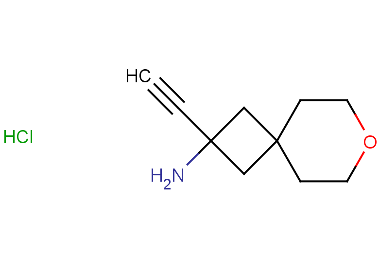 2-ethynyl-7-oxaspiro[3.5]nonan-2-amine hydrochloride