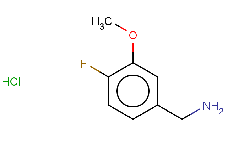 1-(4-fluoro-3-methoxyphenyl)methanamine hydrochloride