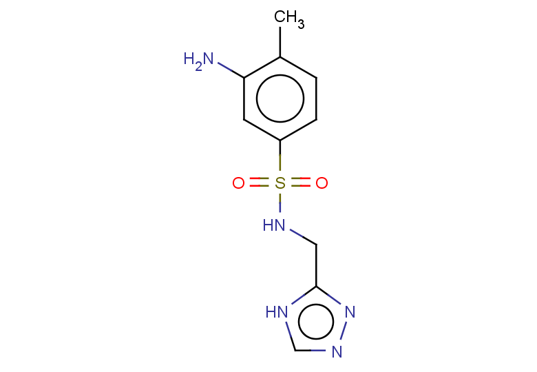3-amino-4-methyl-N-[(4H-1,2,4-triazol-3-yl)methyl]benzene-1-sulfonamide