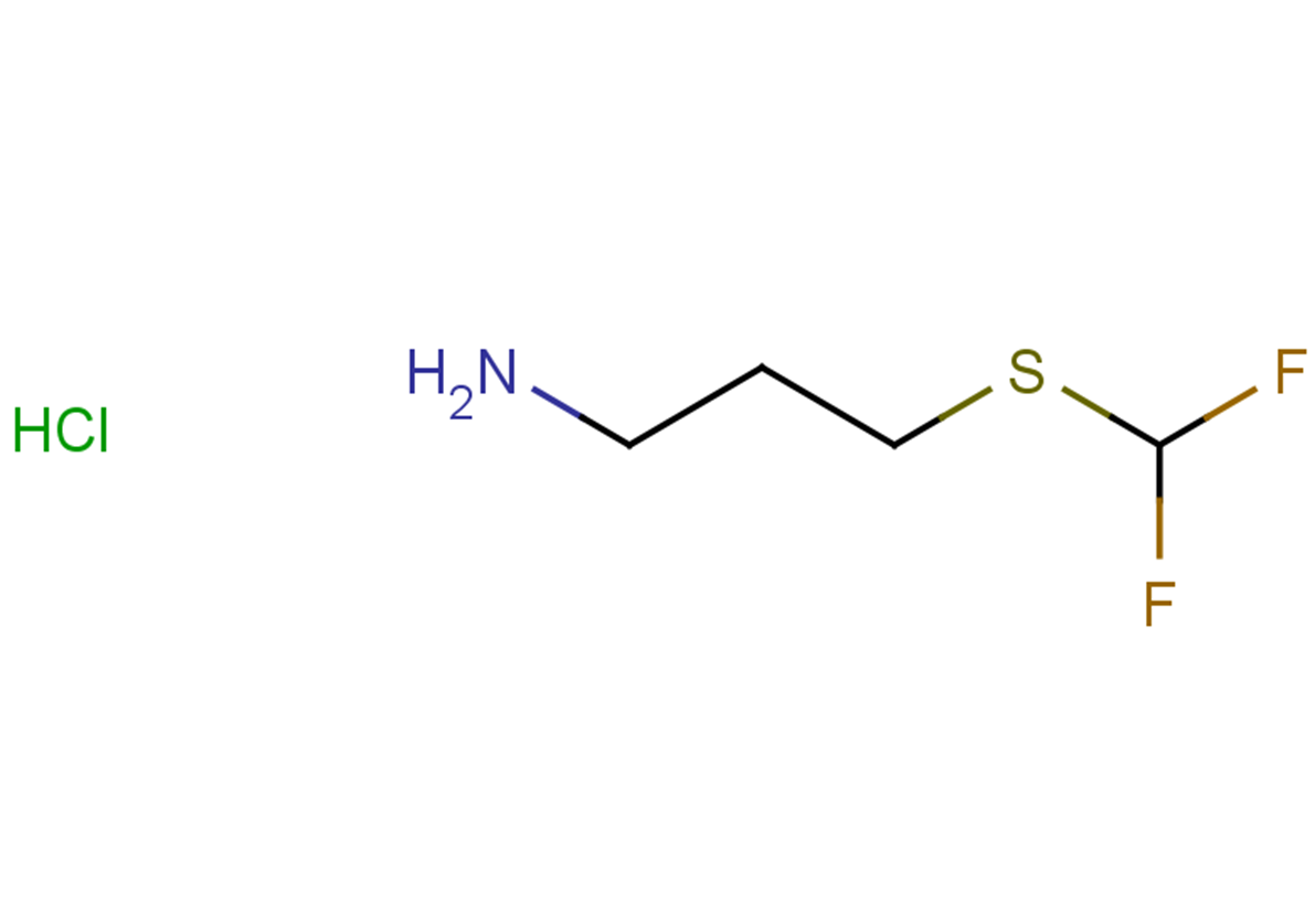 3-[(difluoromethyl)sulfanyl]propan-1-amine hydrochloride