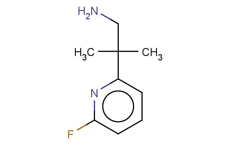 2-(6-fluoropyridin-2-yl)-2-methylpropan-1-amine