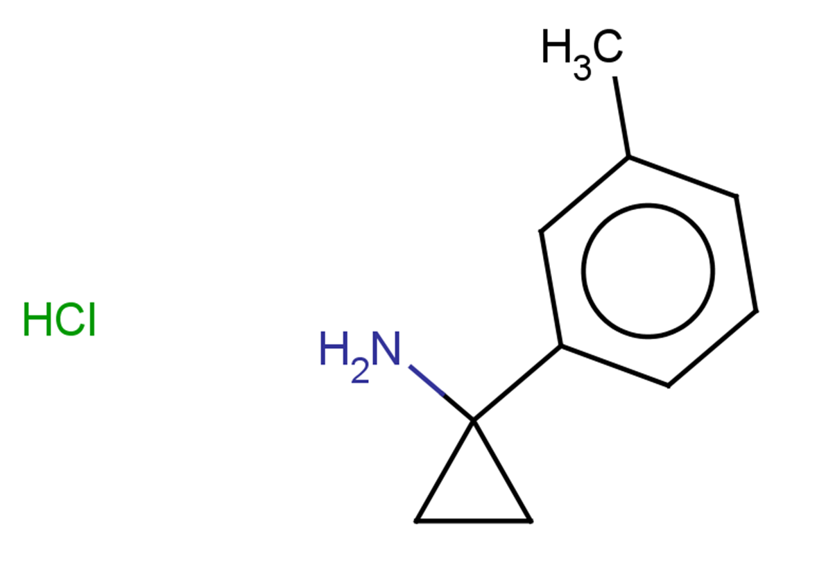 1-(3-methylphenyl)cyclopropan-1-amine hydrochloride