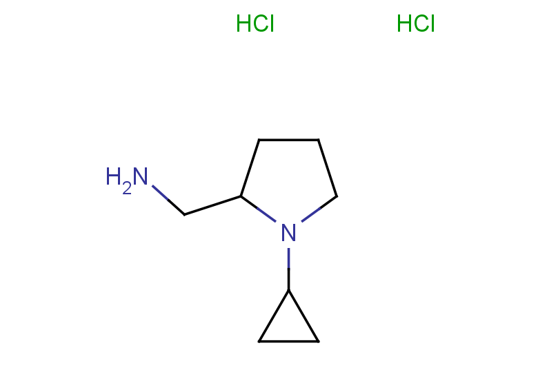 1-(1-cyclopropylpyrrolidin-2-yl)methanamine dihydrochloride