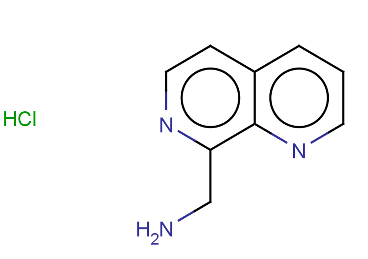 1-(1,7-naphthyridin-8-yl)methanamine hydrochloride