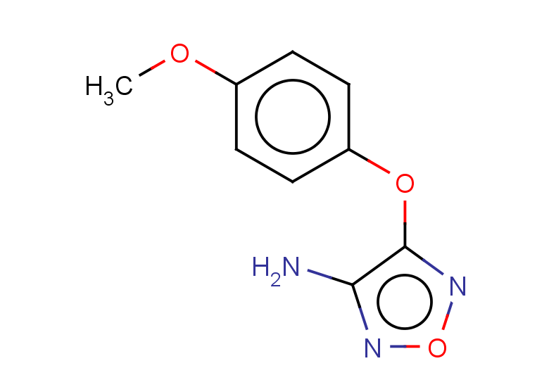 4-(4-METHOXYPHENOXY)-1,2,5-OXADIAZOL-3-AMINE