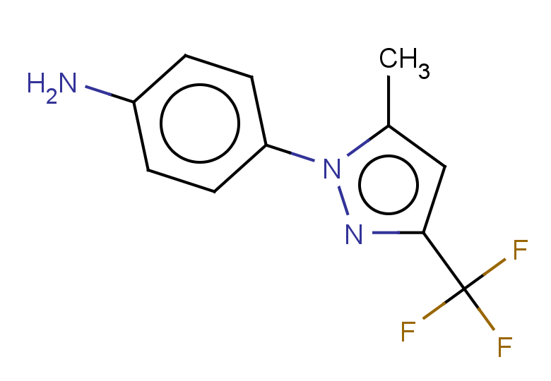 4-[5-methyl-3-(trifluoromethyl)-1H-pyrazol-1-yl]aniline