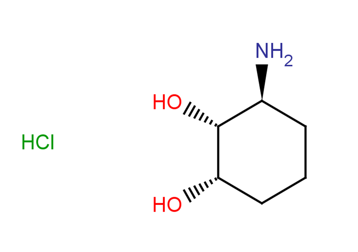 (1S,2R,3S)-3-aminocyclohexane-1,2-diol hydrochloride