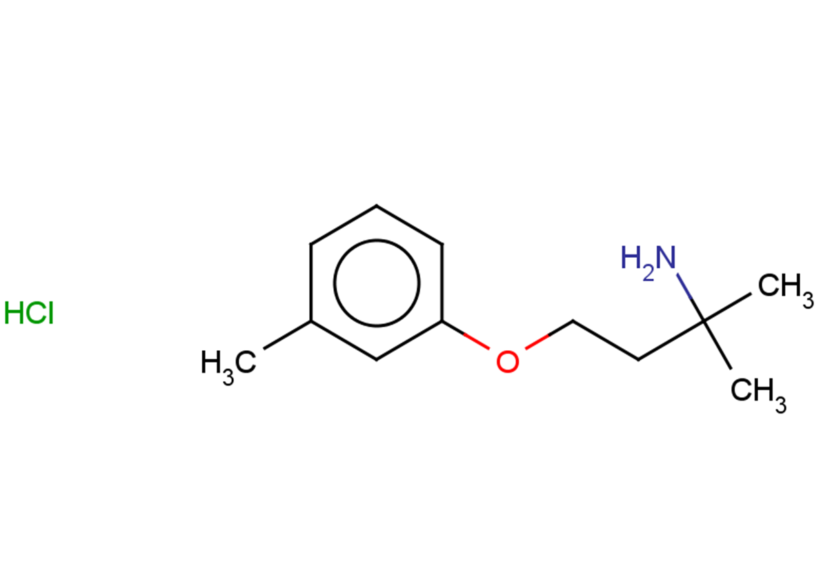 2-methyl-4-(3-methylphenoxy)butan-2-amine hydrochloride