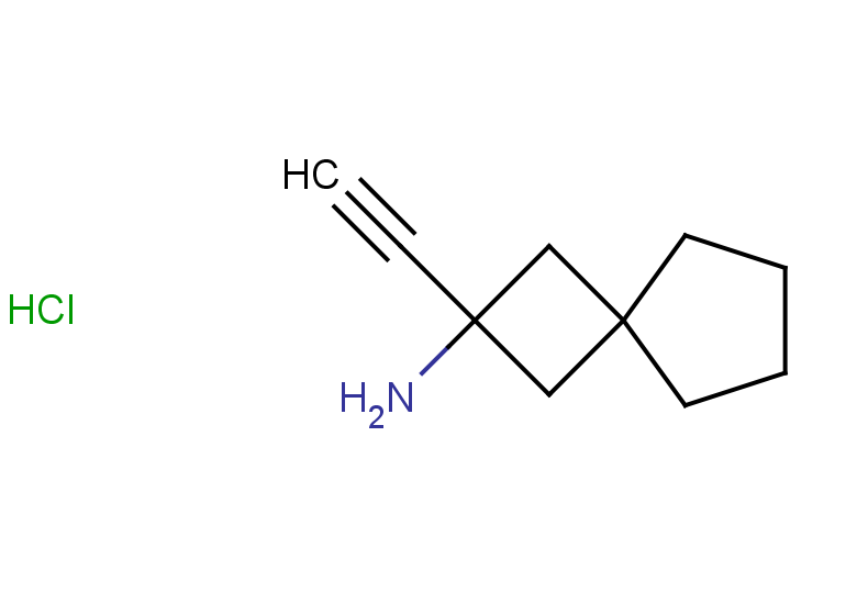 2-ethynylspiro[3.4]octan-2-amine hydrochloride