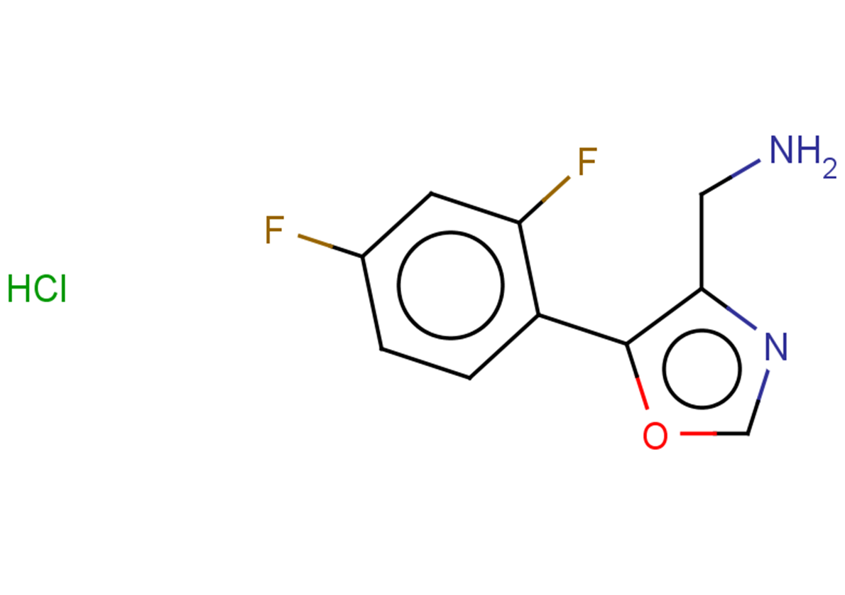 1-[5-(2,4-difluorophenyl)-1,3-oxazol-4-yl]methanamine hydrochloride