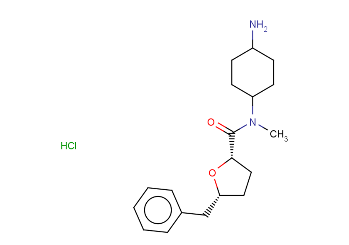 rac-(2R,5S)-N-(4-aminocyclohexyl)-5-benzyl-N-methyloxolane-2-carboxamide hydrochloride