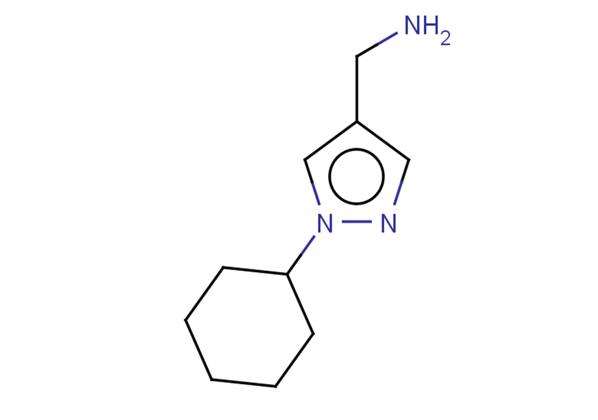 1-(1-cyclohexyl-1H-pyrazol-4-yl)methanamine