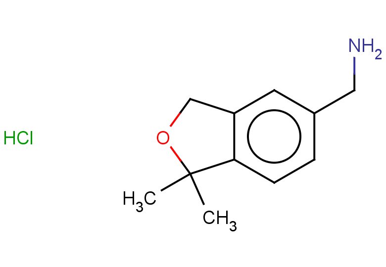 1-(1,1-dimethyl-1,3-dihydro-2-benzofuran-5-yl)methanamine hydrochloride