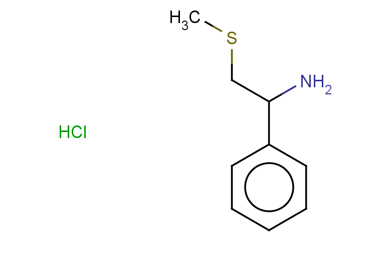 2-(methylsulfanyl)-1-phenylethan-1-amine hydrochloride
