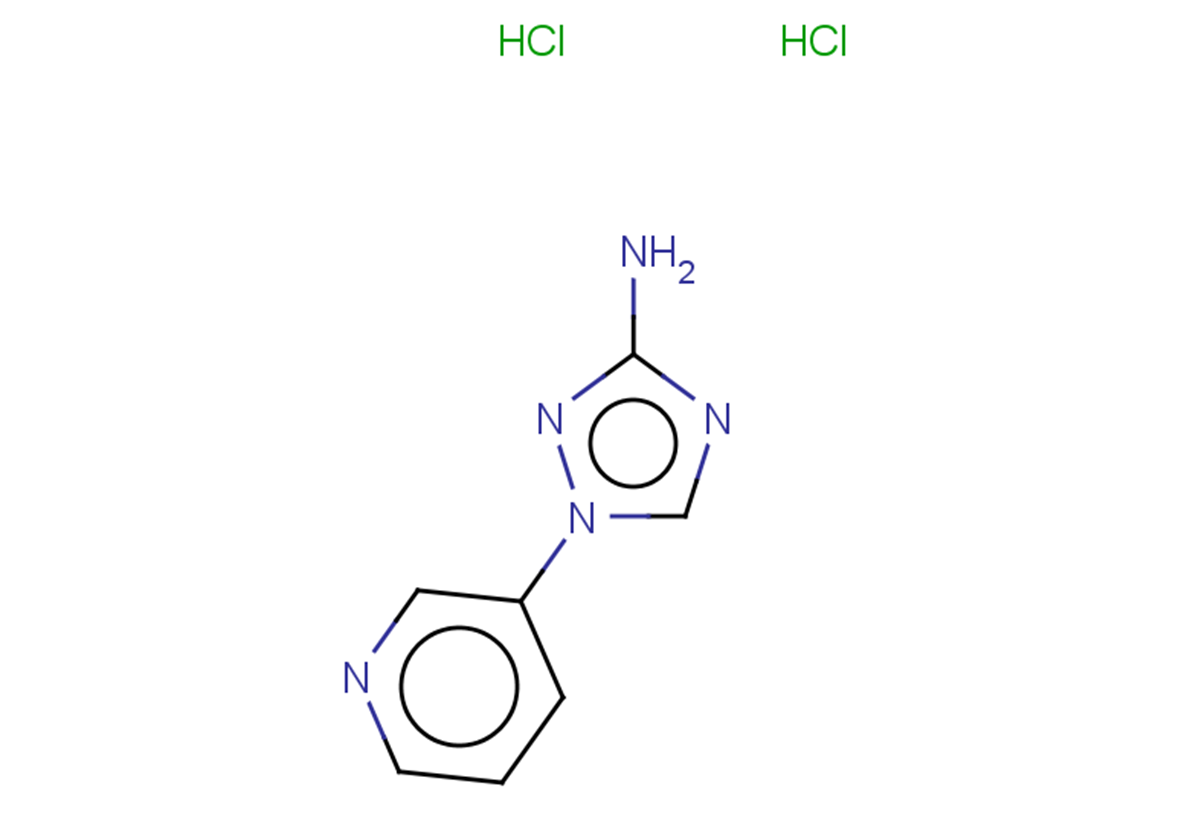 1-(pyridin-3-yl)-1H-1,2,4-triazol-3-amine dihydrochloride