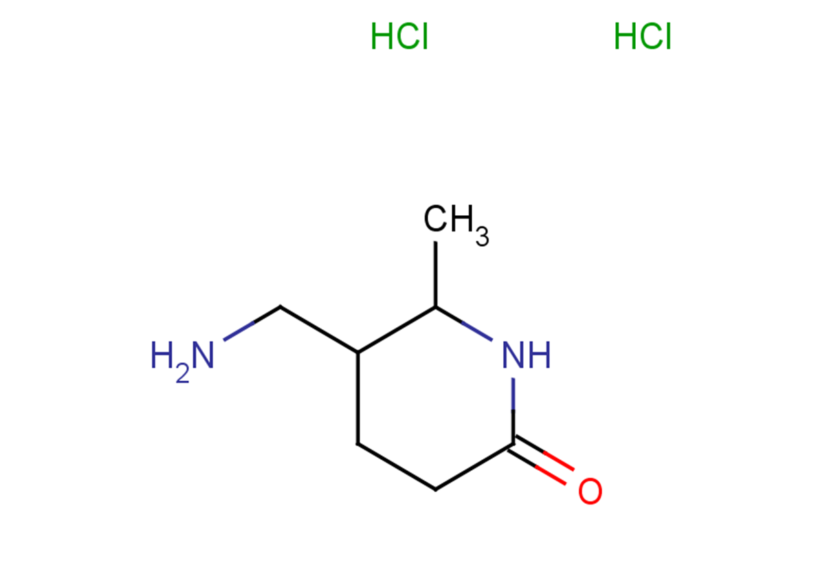 5-(aminomethyl)-6-methylpiperidin-2-one dihydrochloride, Mixture of diastereomers