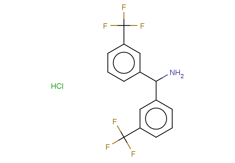 bis[3-(trifluoromethyl)phenyl]methanamine hydrochloride
