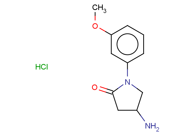 4-amino-1-(3-methoxyphenyl)pyrrolidin-2-one hydrochloride