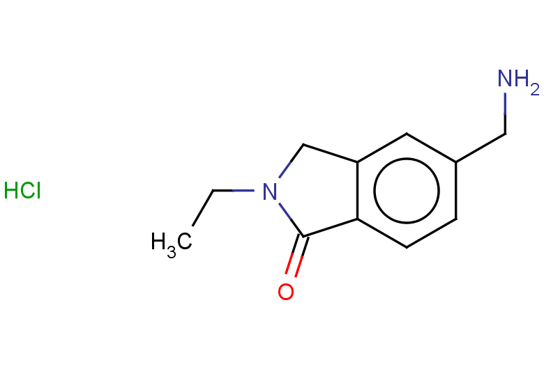 5-(aminomethyl)-2-ethyl-2,3-dihydro-1H-isoindol-1-one hydrochloride