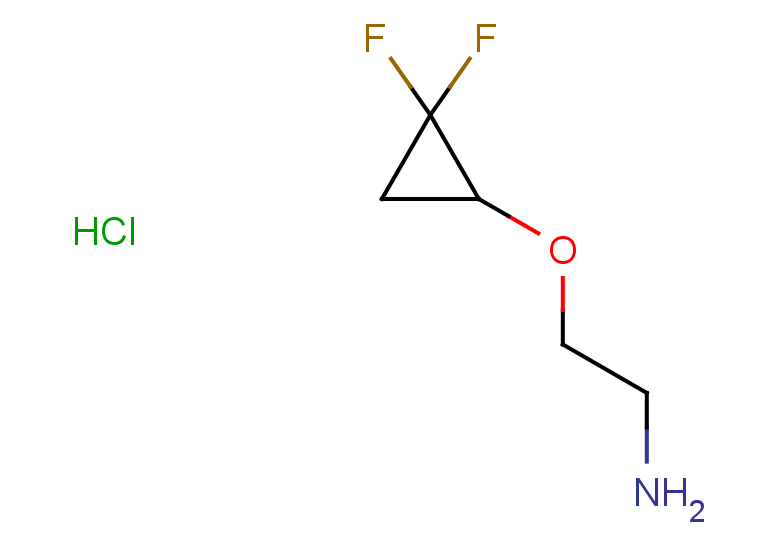 2-(2,2-difluorocyclopropoxy)ethan-1-amine hydrochloride