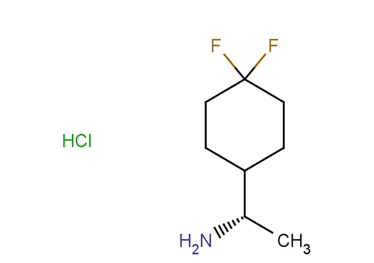 (1S)-1-(4,4-difluorocyclohexyl)ethan-1-amine hydrochloride