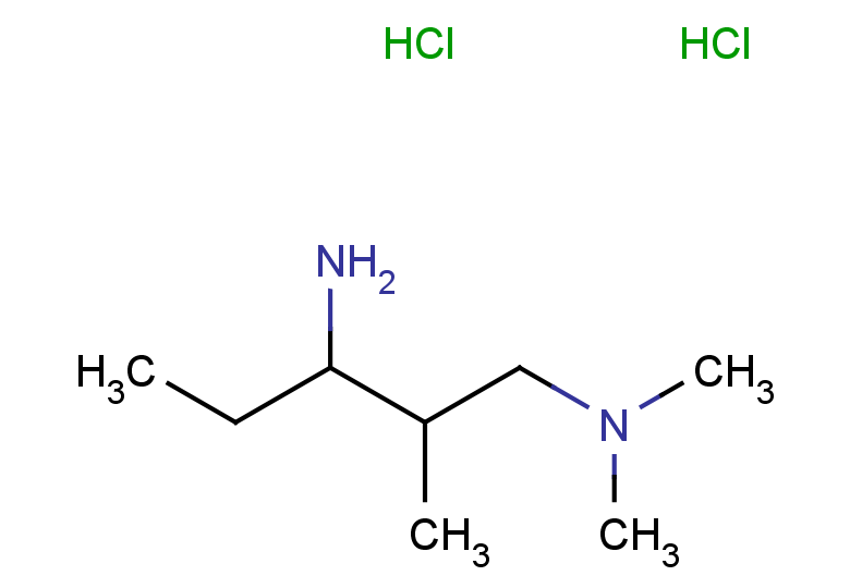 (3-amino-2-methylpentyl)dimethylamine dihydrochloride