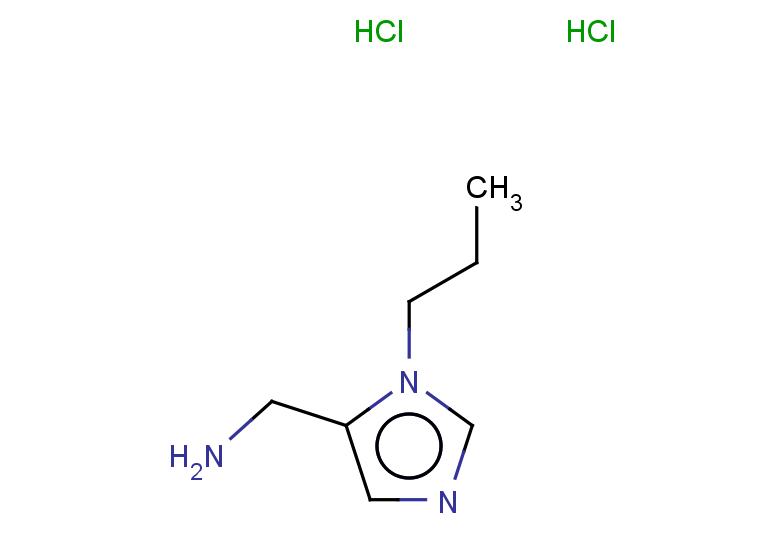 1-(1-propyl-1H-imidazol-5-yl)methanamine dihydrochloride