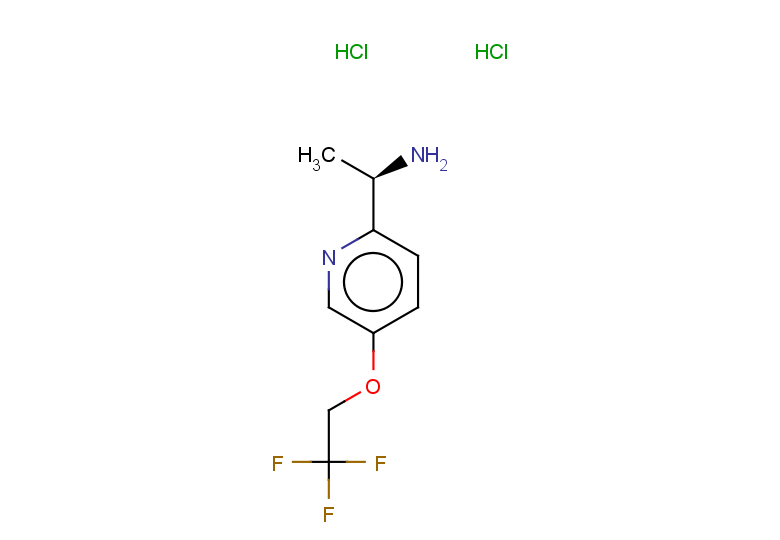 (1R)-1-[5-(2,2,2-trifluoroethoxy)pyridin-2-yl]ethan-1-amine dihydrochloride