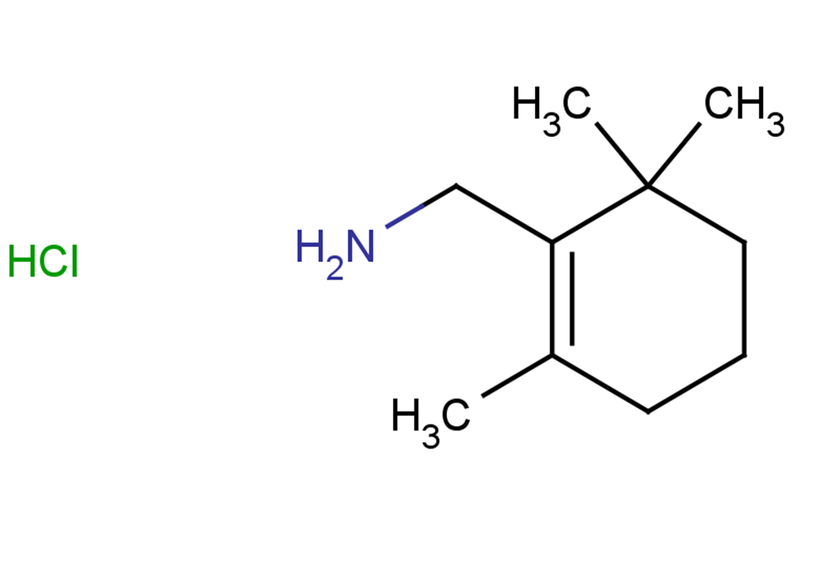 1-(2,6,6-trimethylcyclohex-1-en-1-yl)methanamine hydrochloride