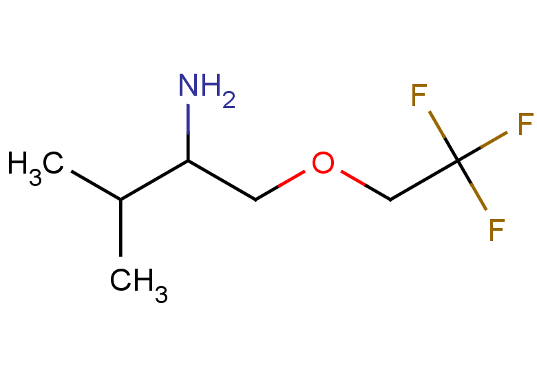 3-methyl-1-(2,2,2-trifluoroethoxy)butan-2-amine