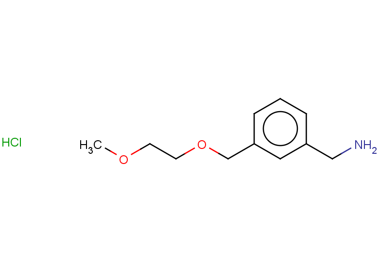 1-{3-[(2-methoxyethoxy)methyl]phenyl}methanamine hydrochloride