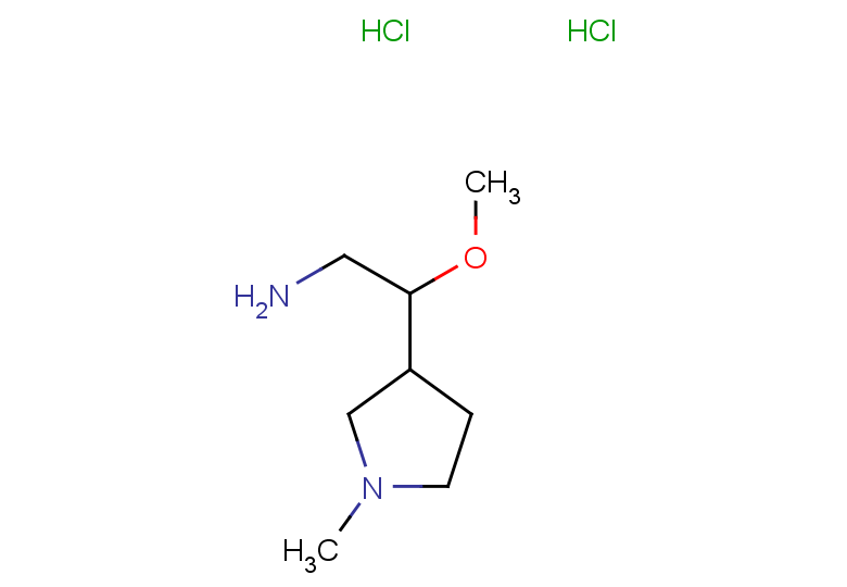 2-methoxy-2-(1-methylpyrrolidin-3-yl)ethan-1-amine dihydrochloride