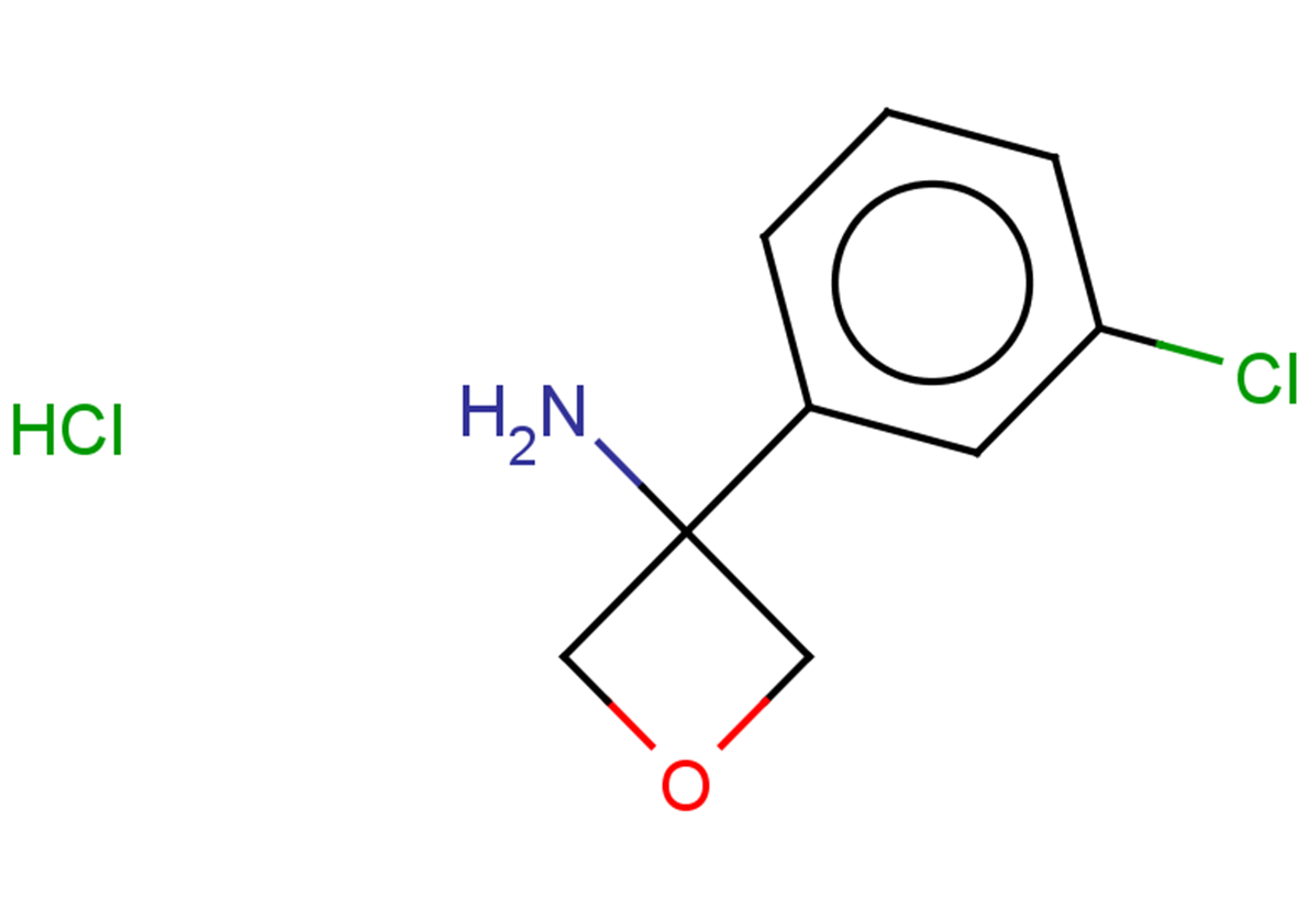 3-(3-chlorophenyl)oxetan-3-amine hydrochloride