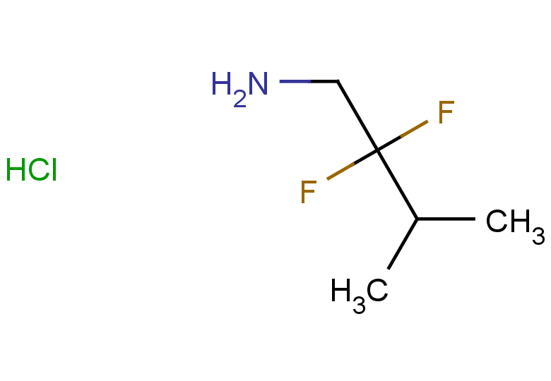 2,2-difluoro-3-methylbutan-1-amine hydrochloride