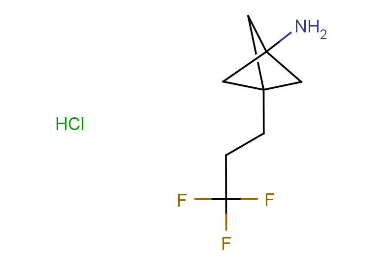 3-(3,3,3-trifluoropropyl)bicyclo[1.1.1]pentan-1-amine hydrochloride
