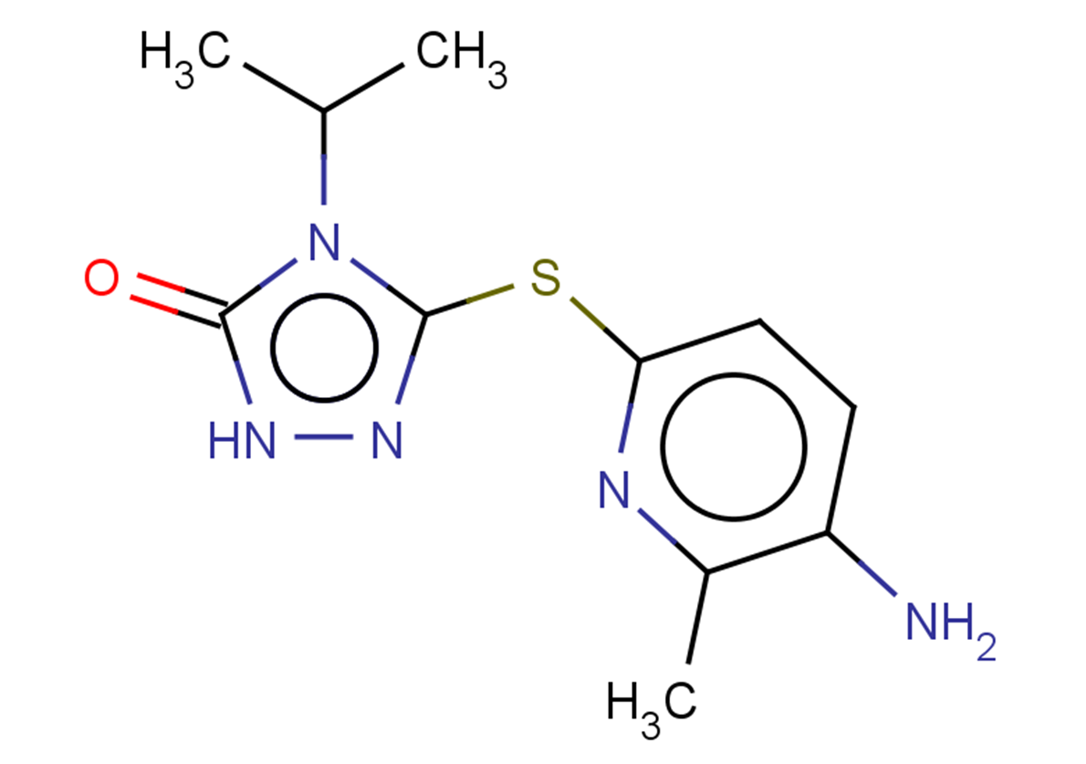 3-[(5-amino-6-methylpyridin-2-yl)sulfanyl]-4-(propan-2-yl)-4,5-dihydro-1H-1,2,4-triazol-5-one