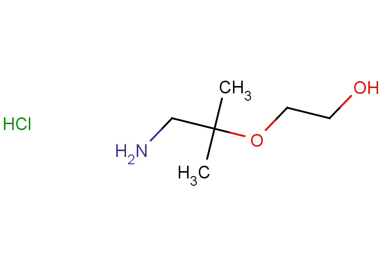 2-[(1-amino-2-methylpropan-2-yl)oxy]ethan-1-ol hydrochloride