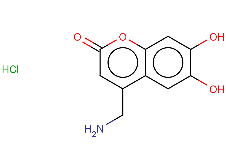 4-(aminomethyl)-6,7-dihydroxy-2H-chromen-2-one hydrochloride