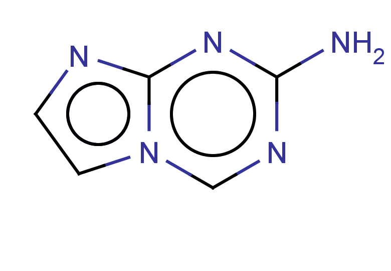 imidazo[1,2-a][1,3,5]triazin-2-amine