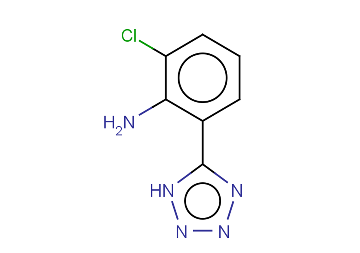 2-chloro-6-(1H-1,2,3,4-tetrazol-5-yl)aniline
