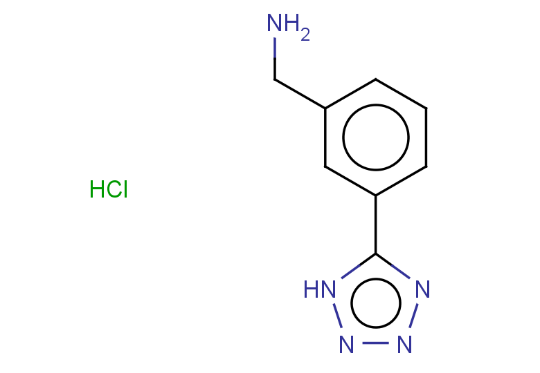 1-[3-(1H-1,2,3,4-tetrazol-5-yl)phenyl]methanamine hydrochloride